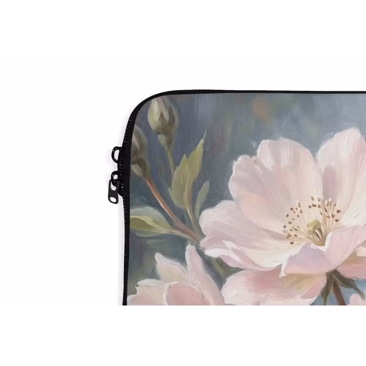 Laptophoes - Rozen - Illustratie - Roze — 5