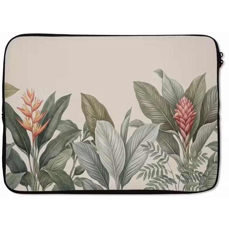 Laptophoes - Tropisch - Planten - Modern - Groen