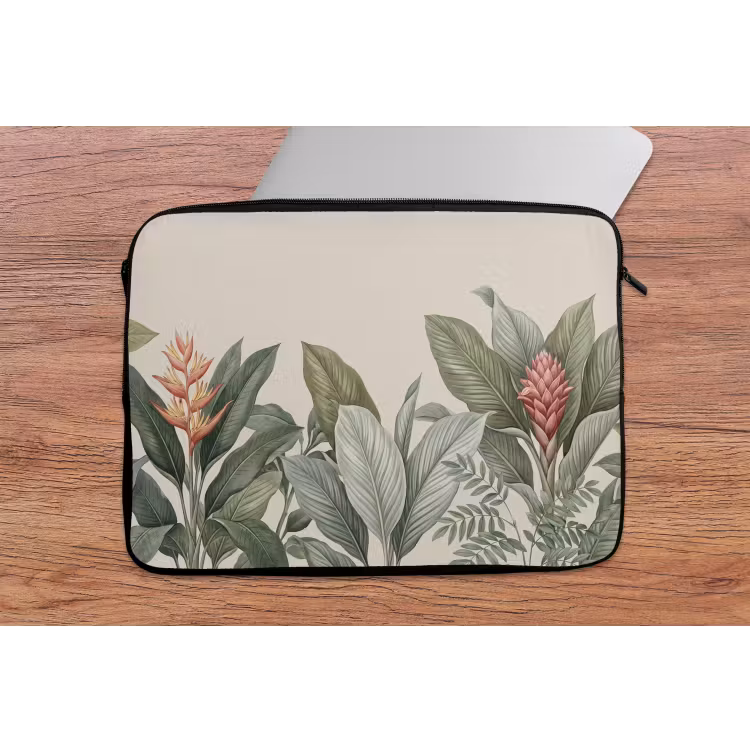Laptophoes - Tropisch - Planten - Modern - Groen — 2