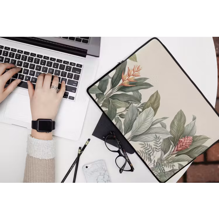 Laptophoes - Tropisch - Planten - Modern - Groen — 3