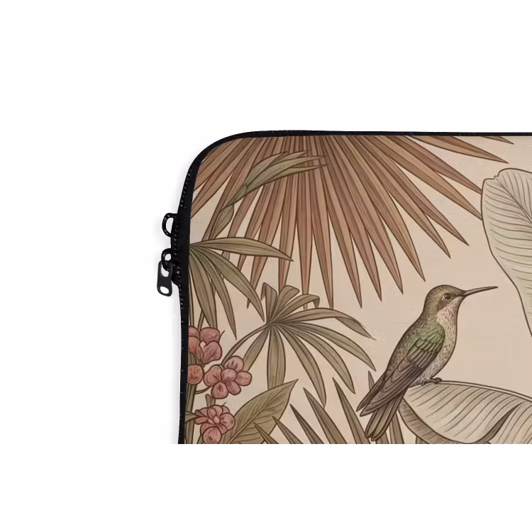 Laptophoes - Tropisch - Vogels - Beige — 5
