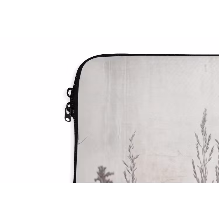 Laptophoes - Weidebloemen - Design - Sepia — 5