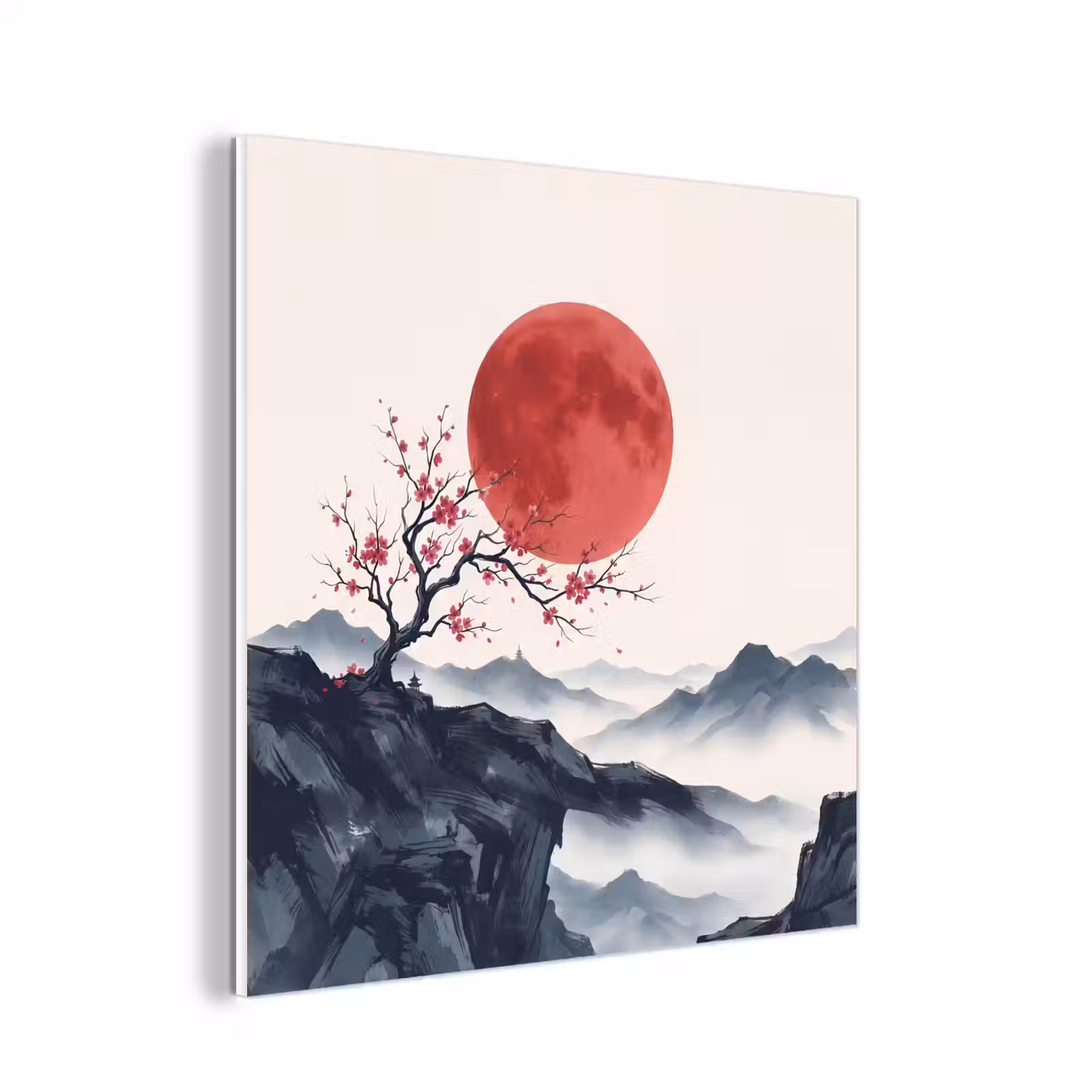 Forex - Kersenbloesem - Oosters - Rood — 1