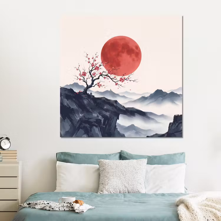 Forex - Kersenbloesem - Oosters - Rood — 2