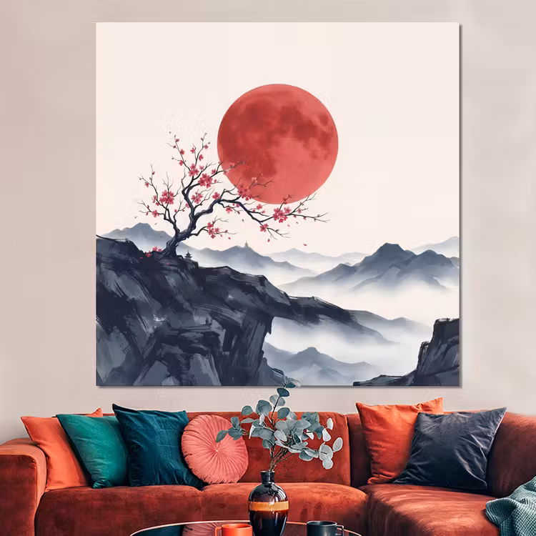 Forex - Kersenbloesem - Oosters - Rood — 3