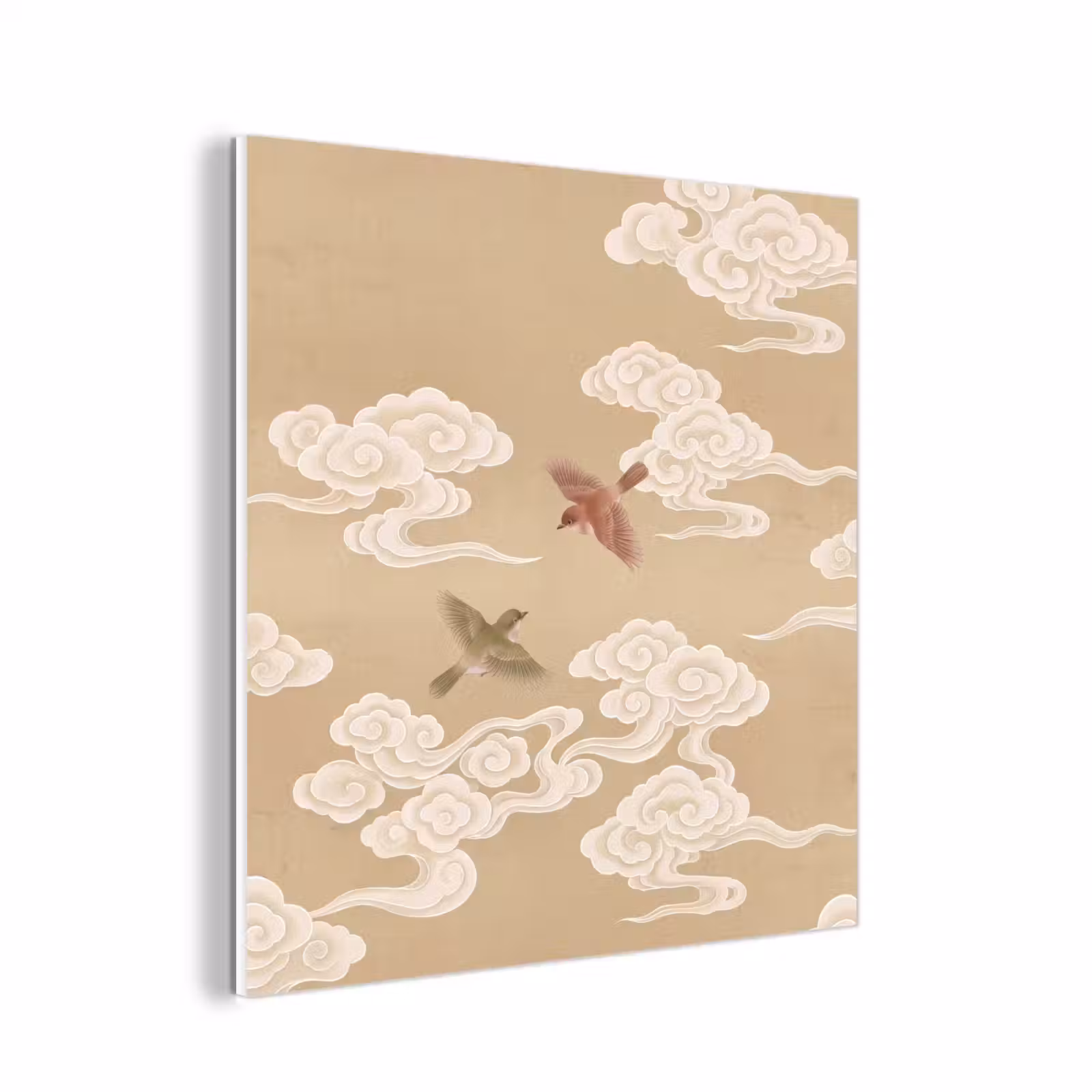 Forex - Vogels - Vliegen - Beige — 1