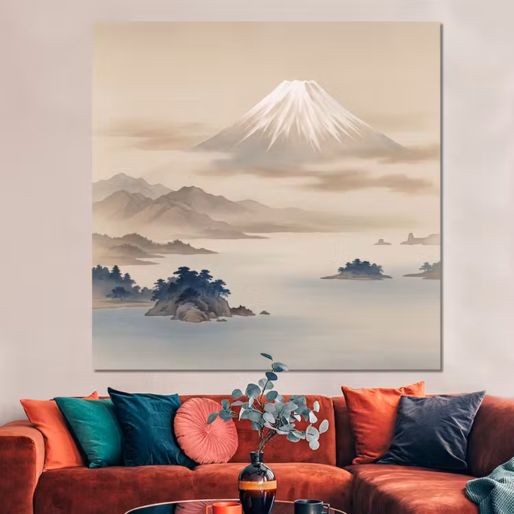 Forex - Japans - Landschap - Beige — 3