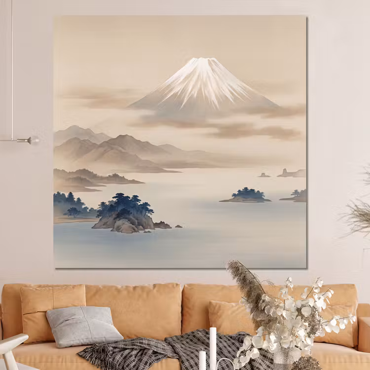 Forex - Japans - Landschap - Beige — 4