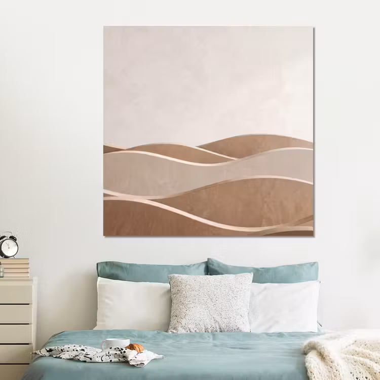 Forex - Abstract - Golven - Modern - Beige — 2