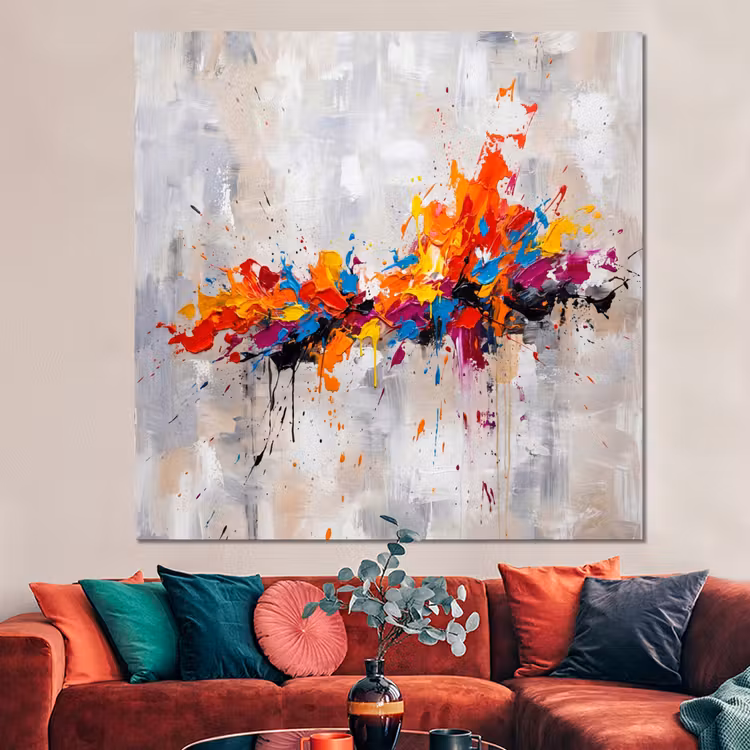 Forex - Abstract - Schilderij - Kleurrijk - Dynamisch — 3