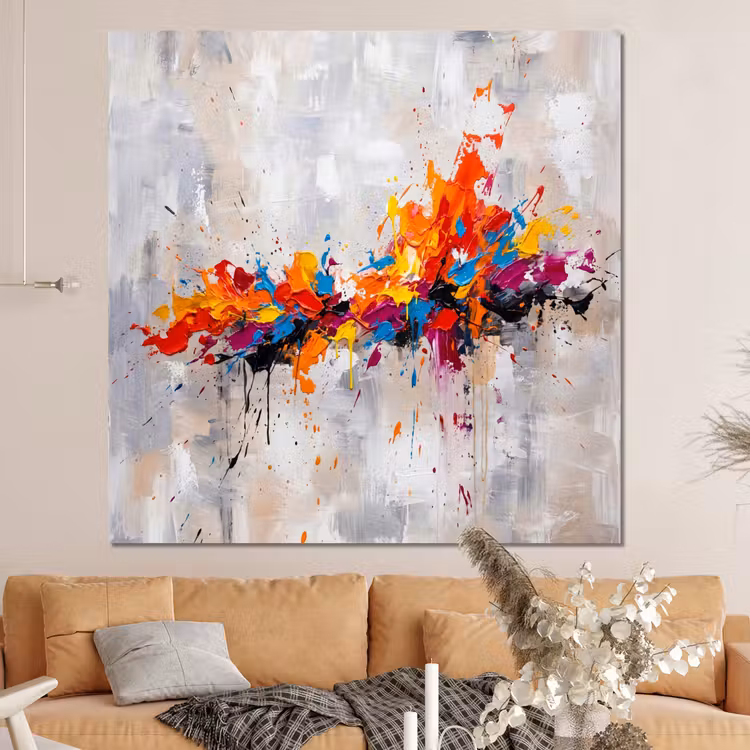 Forex - Abstract - Schilderij - Kleurrijk - Dynamisch — 4