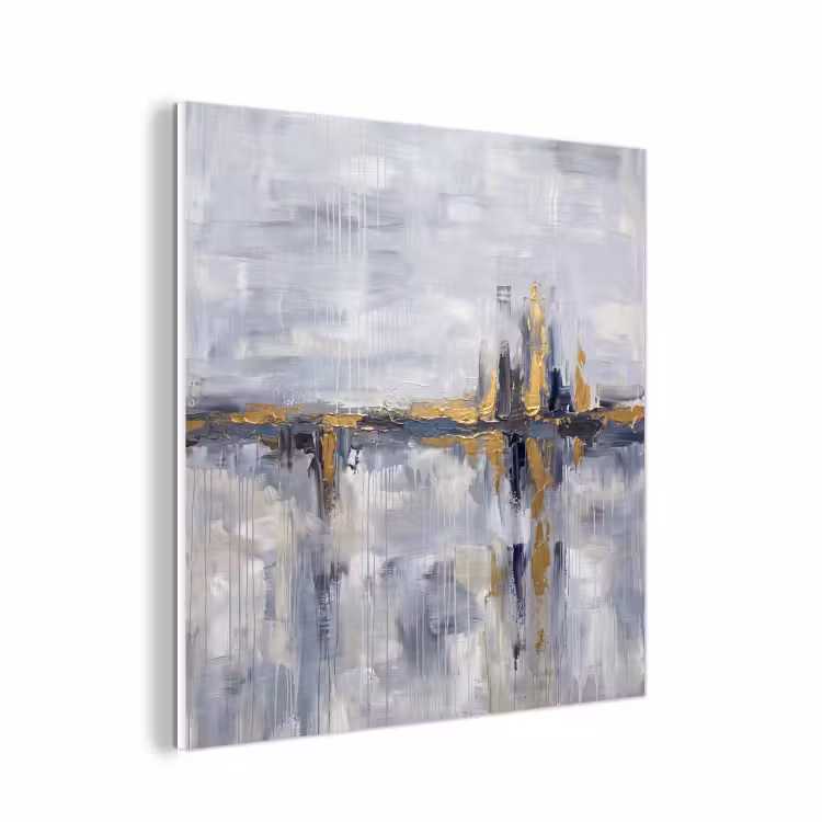 Forex - Abstract - Structuur - Goud - Grijs - Modern — 1