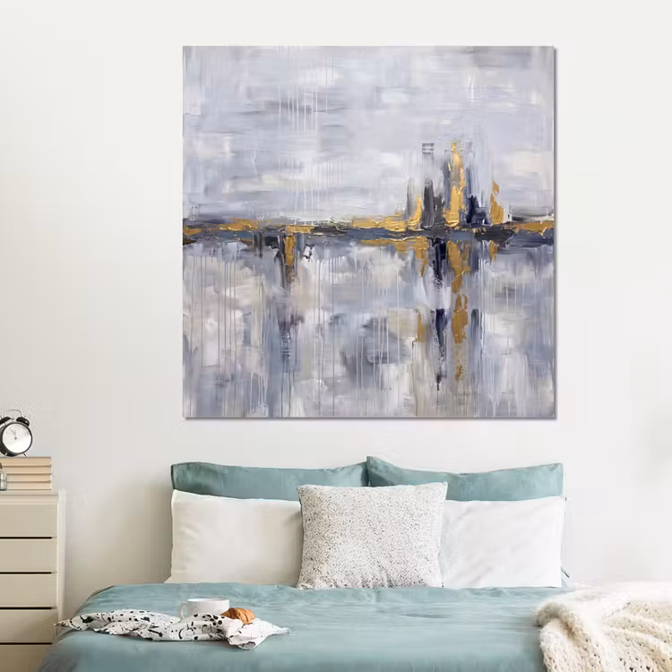 Forex - Abstract - Structuur - Goud - Grijs - Modern — 2