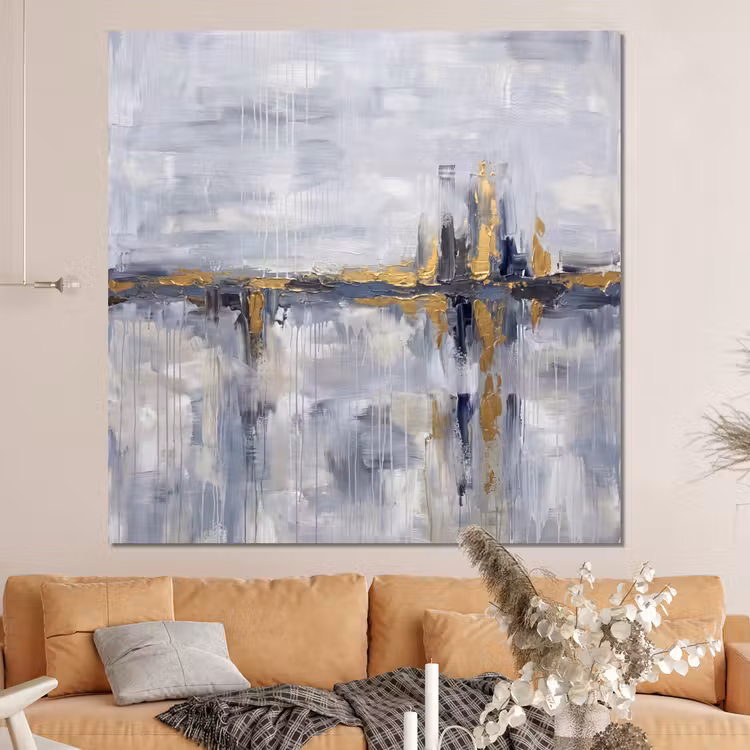 Forex - Abstract - Structuur - Goud - Grijs - Modern — 4