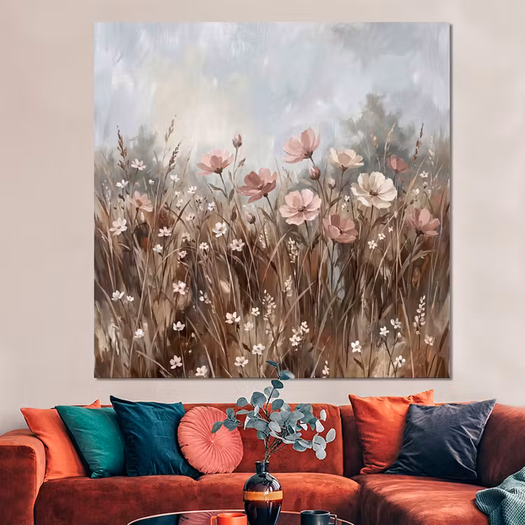 Forex - Bloemen - Botanisch - Schilderij - Pastel - Rustiek — 3
