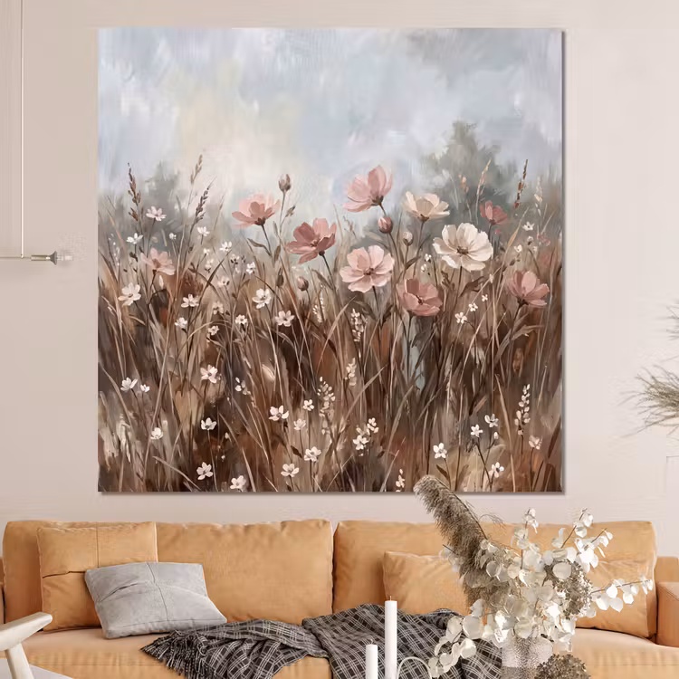 Forex - Bloemen - Botanisch - Schilderij - Pastel - Rustiek — 4