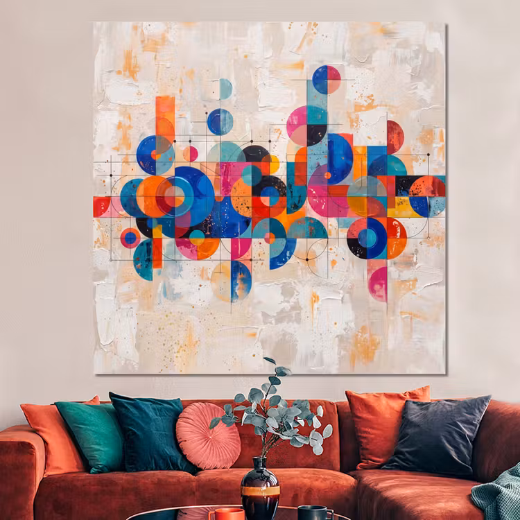 Forex - Kunst - Geometrisch - Abstract - Kleurrijk — 3