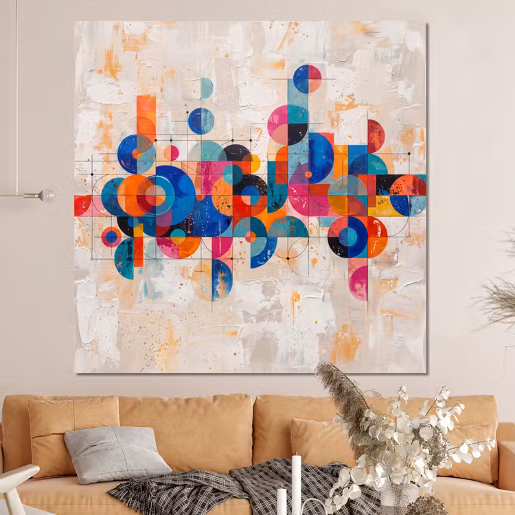 Forex - Kunst - Geometrisch - Abstract - Kleurrijk — 4