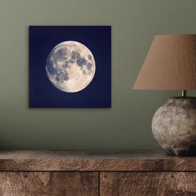 Aluminium schilderij - Ruimte - Maan - Kosmos — 3