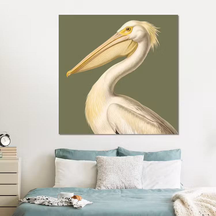 Forex - Pelikaan - Wit - Vogel - Klassiek - Natuur — 2