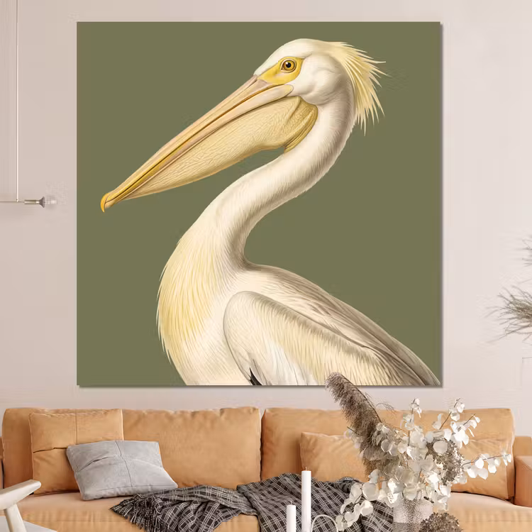 Forex - Pelikaan - Wit - Vogel - Klassiek - Natuur — 4