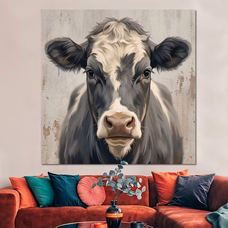 Forex - Koe - Portret - Dieren - Modern — 3