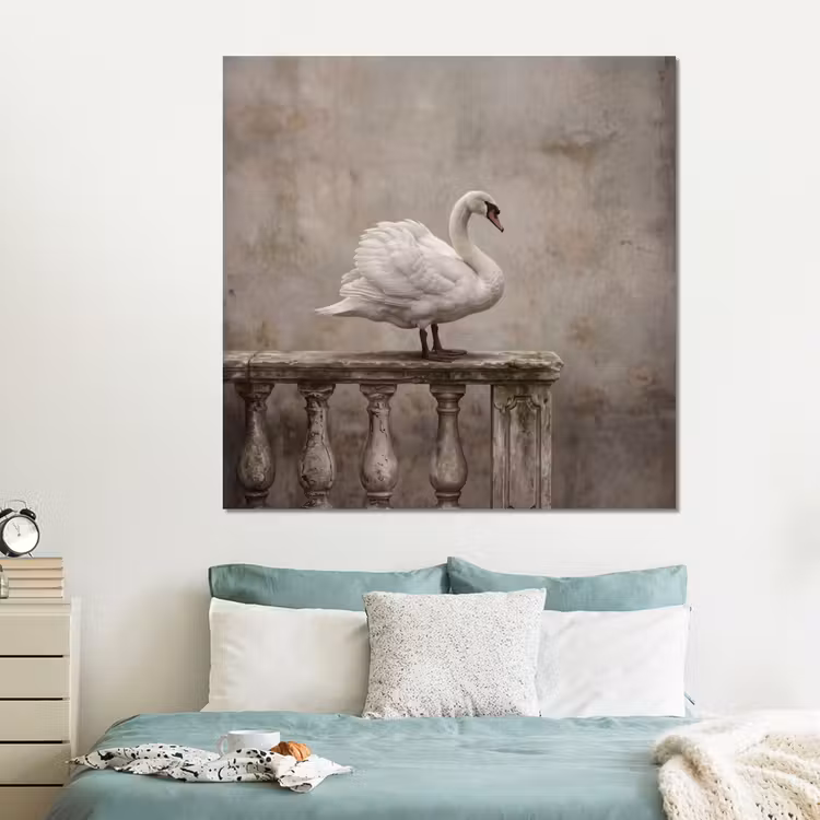 Forex - Zwaan - Elegant - Dieren - Wit — 2