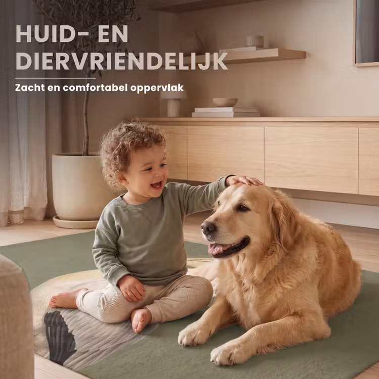 Vloerkleed - Pelikaan - Wit - Vogel - Klassiek - Natuur — 7