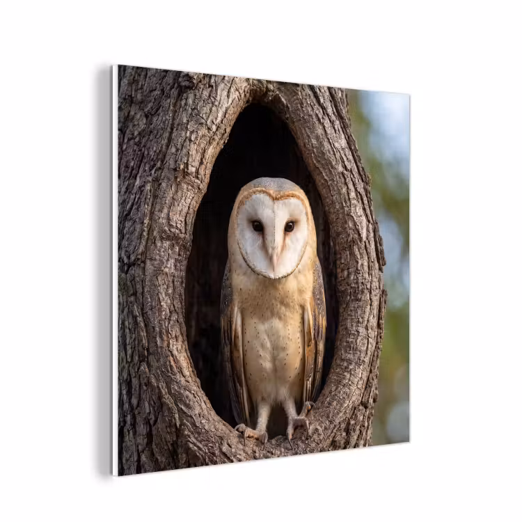 Forex - Kerkuil - Boom - Natuur - Bruin — 1