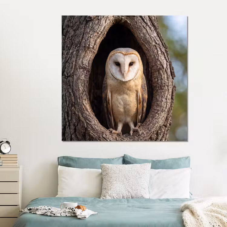 Forex - Kerkuil - Boom - Natuur - Bruin — 2