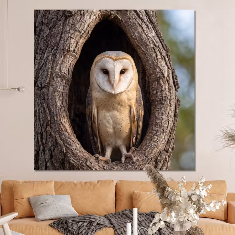 Forex - Kerkuil - Boom - Natuur - Bruin — 4
