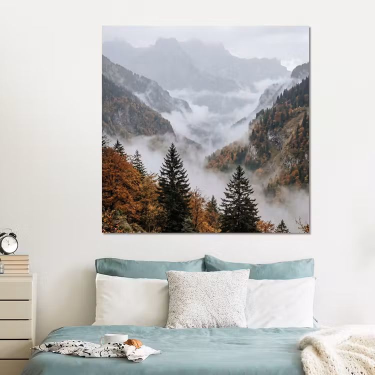 Forex - Bergen - Vallei - Mist - Herfst - Natuur — 2