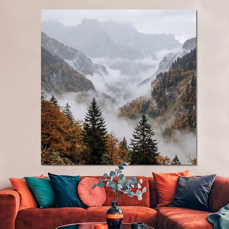 Forex - Bergen - Vallei - Mist - Herfst - Natuur — 3