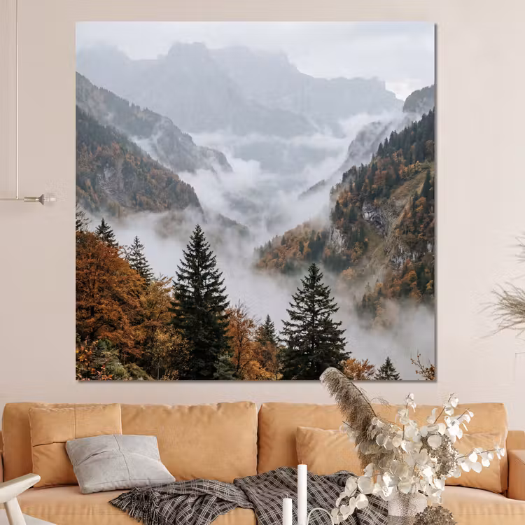 Forex - Bergen - Vallei - Mist - Herfst - Natuur — 4