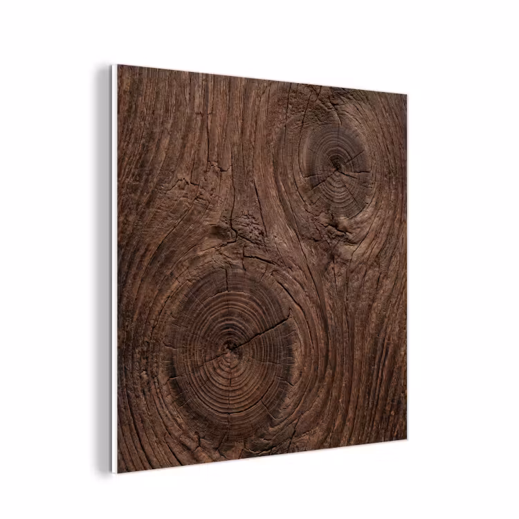 Forex - Houtnerf - Textuur - Patroon - Bruin - Rustiek — 1
