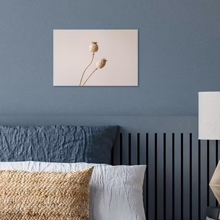 Poster - Papaverbollen - Droogbloemen - Minimalistisch - Beige - Rustig — 3