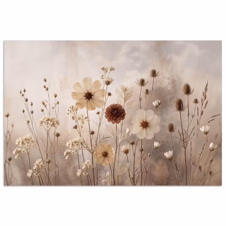 Poster - Wilde bloemen - Botanisch - Vintage - Natuur - Rustiek