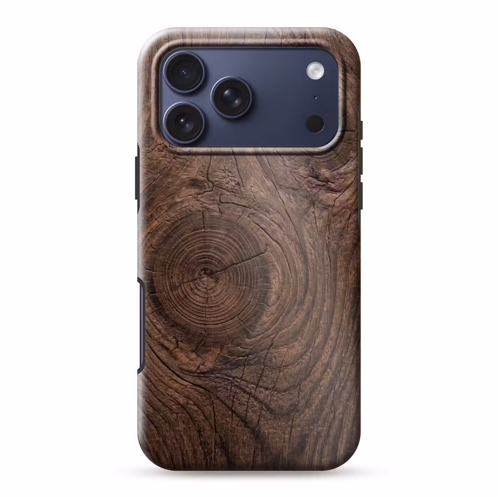Telefoonhoesje Toughcase - Houtnerf - Textuur - Patroon - Bruin - Rustiek — 1