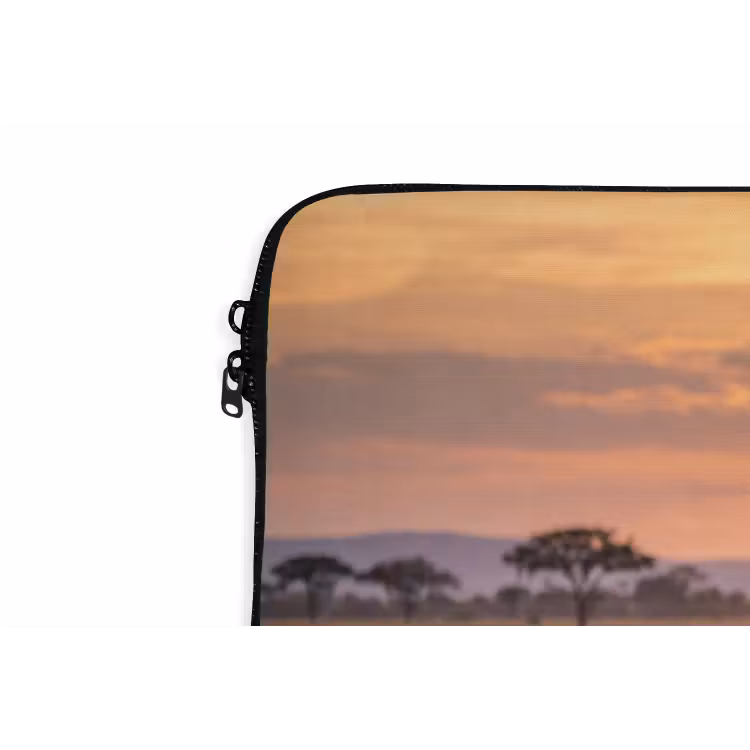 Laptophoes - Olifanten - Savanne - Zonsondergang - Afrika - Warm — 5
