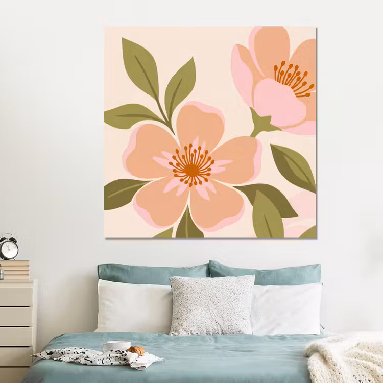 Forex - Grafisch - Bloemen - Roze — 2