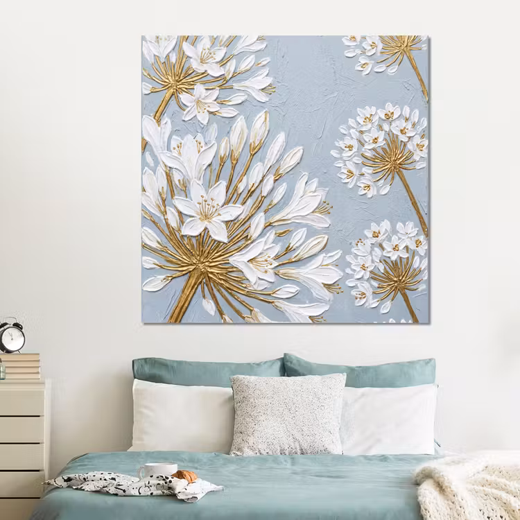 Forex - Illustratie - Bloemen - Blauw — 2