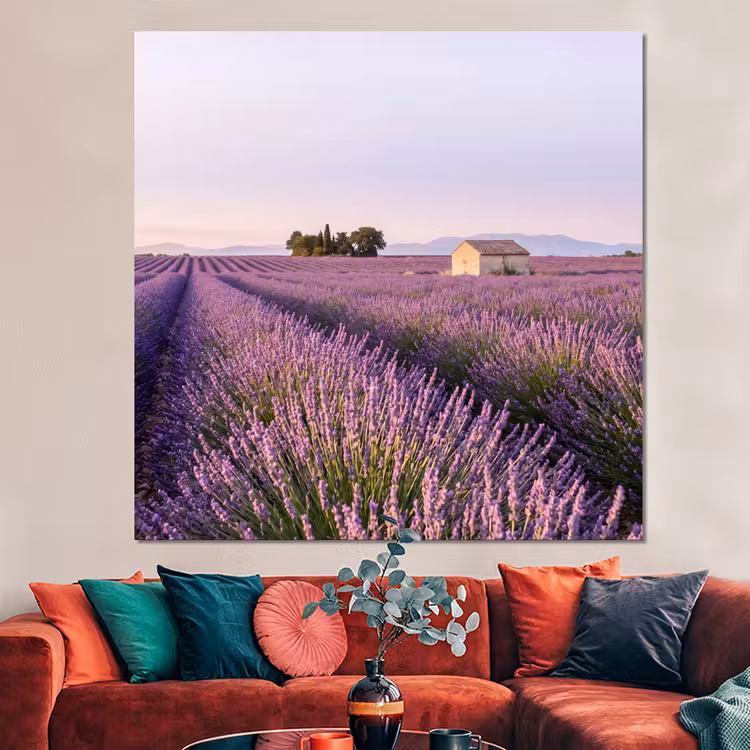 Forex - Lavendel - Landschap - Sereen - Paars — 3