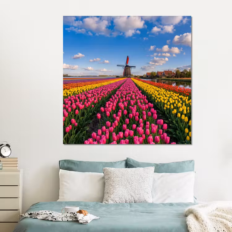 Forex - Tulpen - Holland - Molen - Kleurrijk — 2