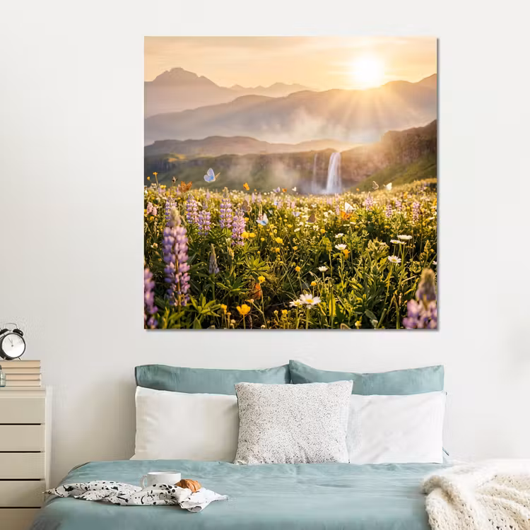 Forex - Vlinders - Waterval - Bloemenveld — 2