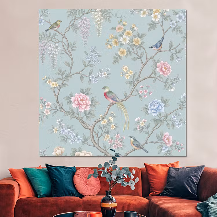 Forex - Vogel - Bloemen - Kleurrijk — 3