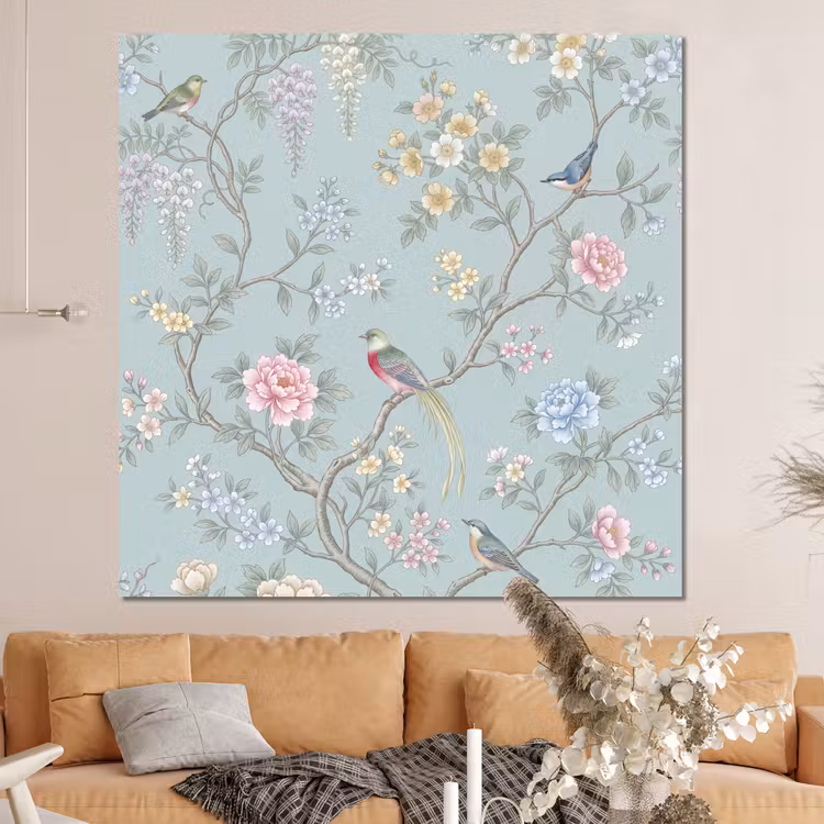 Forex - Vogel - Bloemen - Kleurrijk — 4