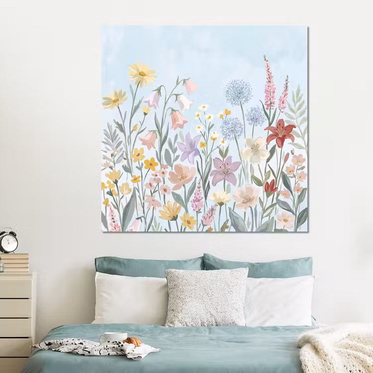Forex - Weidebloemen - Illustratie - Kleurrijk — 2