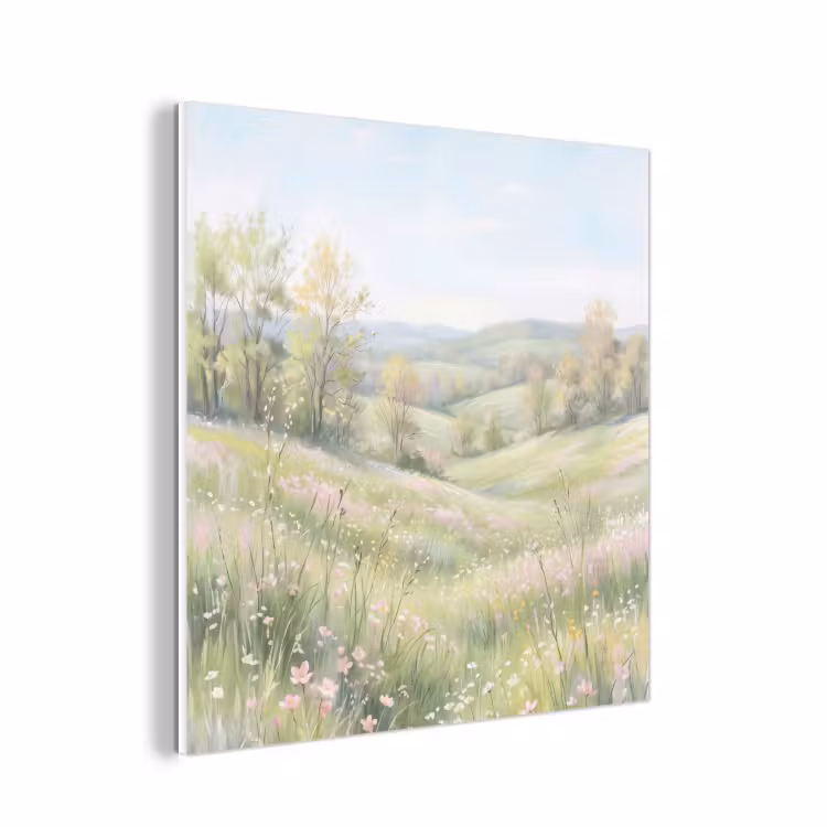 Forex - Bloemen veld - Bloemen - Groen — 1