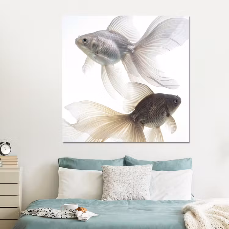 Forex - Goudvissen - Modern - Wit — 2