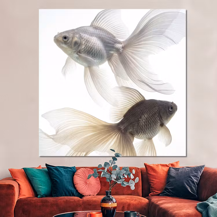 Forex - Goudvissen - Modern - Wit — 3